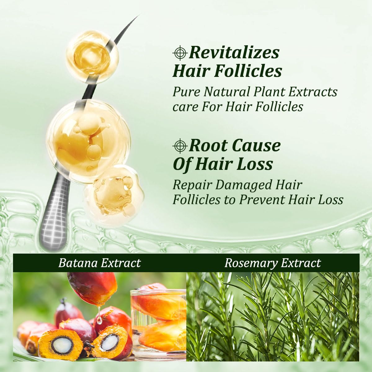 Gypsophila® 2-PIECE BATANA OIL HAIR GROWTH & SHAMPOO SET