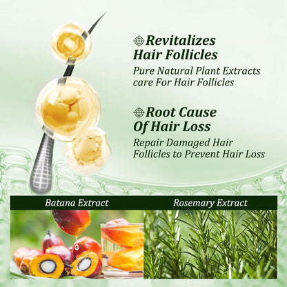 Gypsophila® 2-PIECE BATANA OIL HAIR GROWTH & SHAMPOO SET